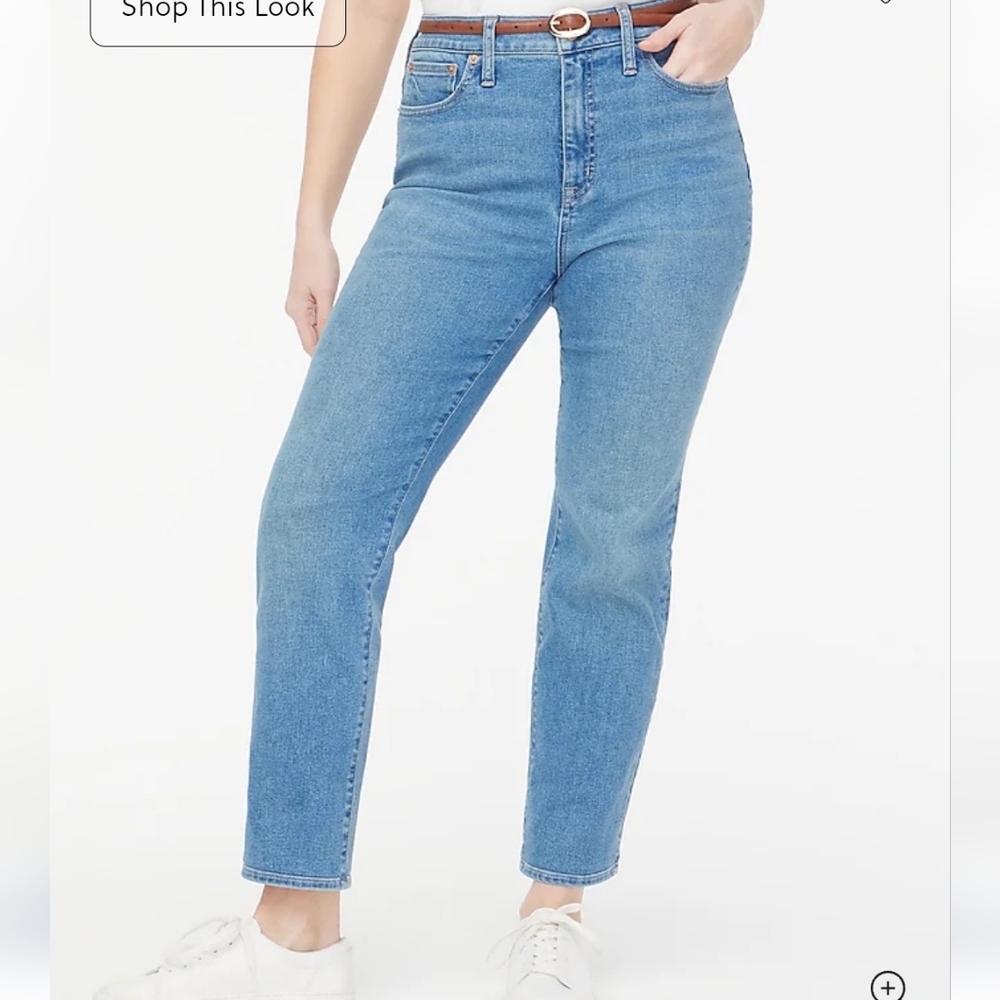 J Crew Factory Curvy Stovepipe Jean Size 30 NWT